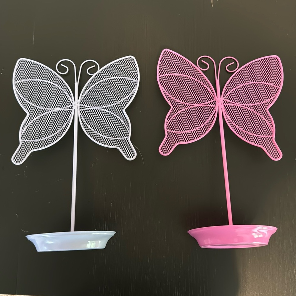 Butterfly earring holder. Can sell as set or separate.